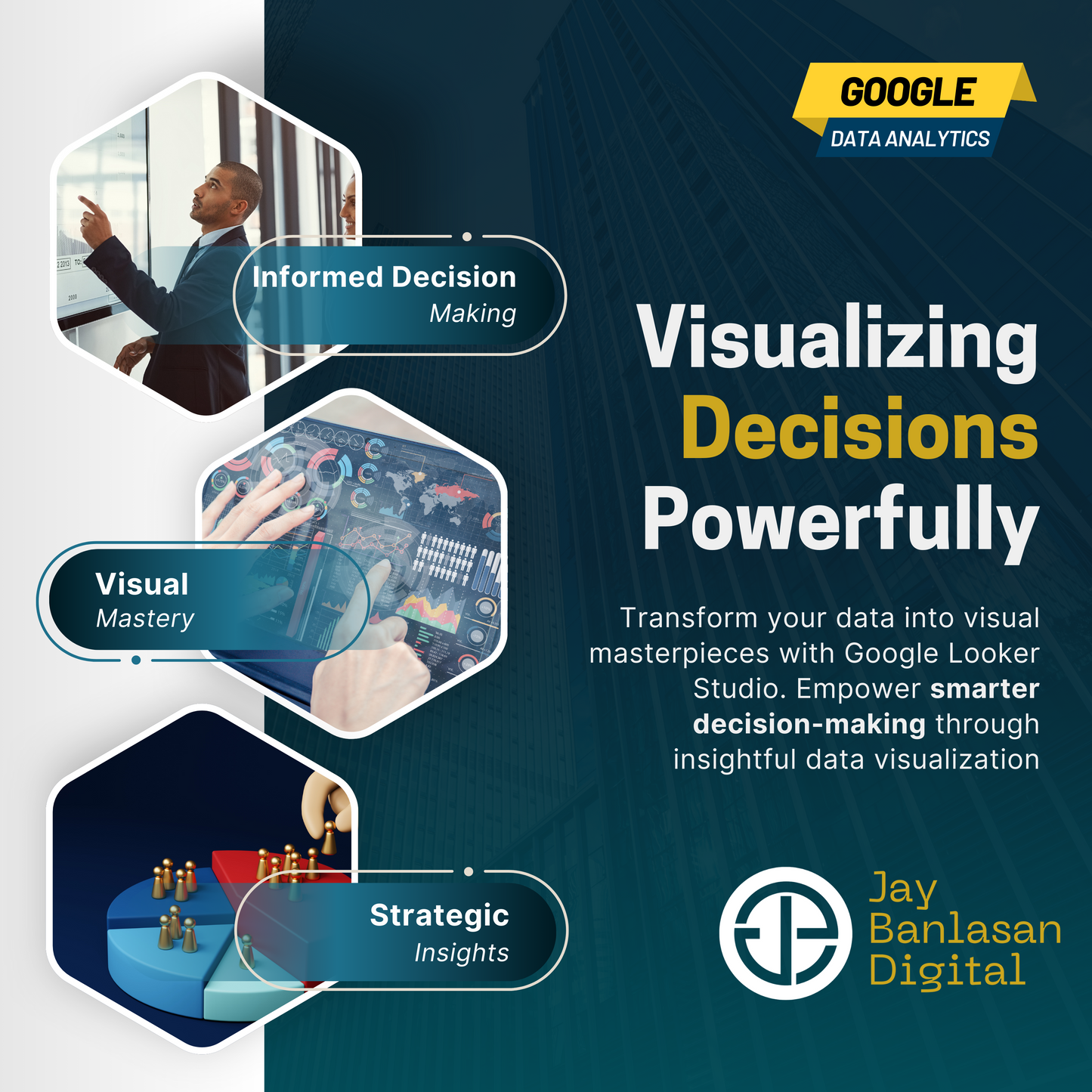 Data Visualization/Analytics in Google Studio